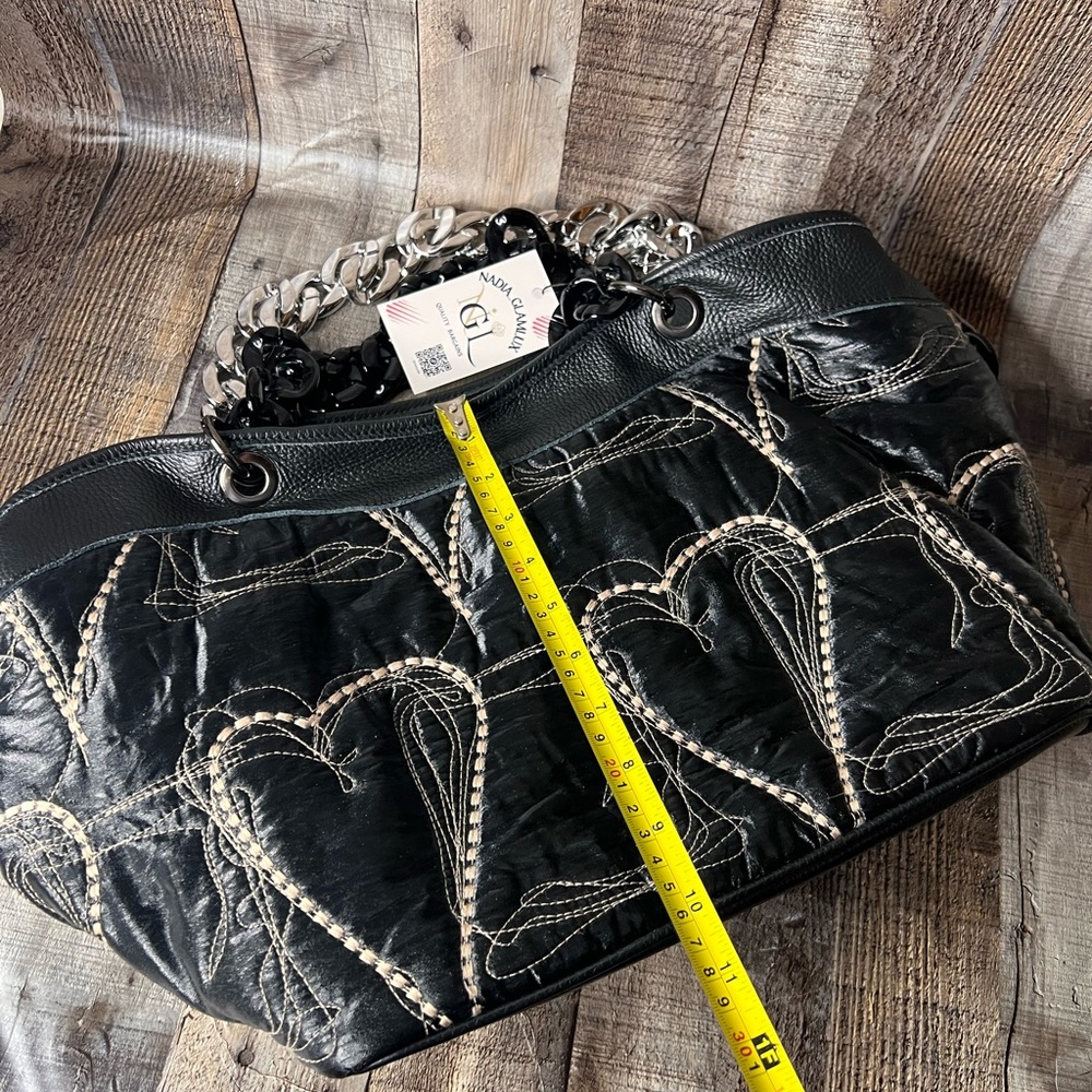 Elisa Cavaletti Black Women's Bag - Picture 9 of 16